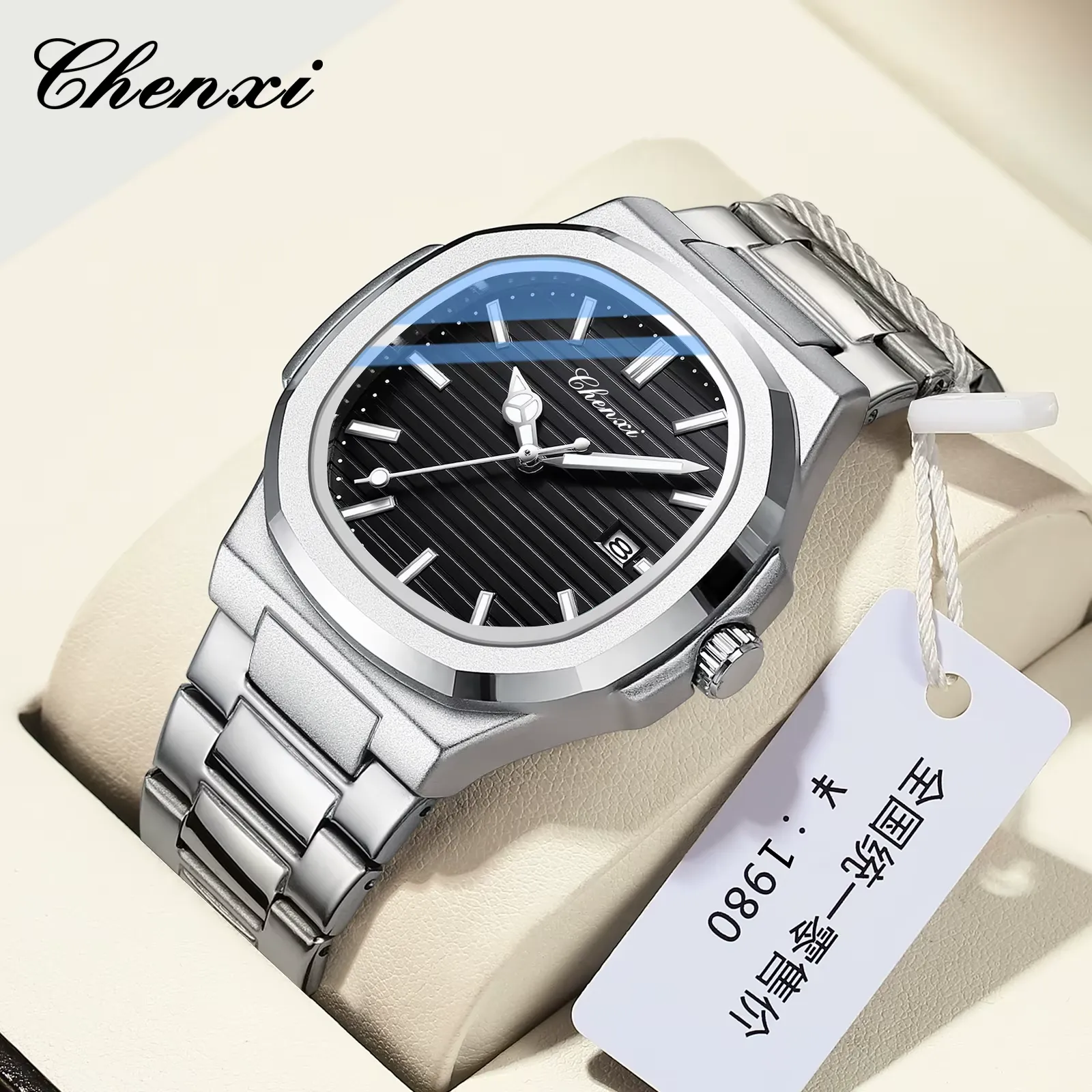 Sa5cb6233cfbc475d9c55f601be2a64e2M ساعت مچی مردانه چنکسی مدل CHENXI 8222
