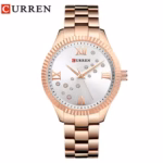 ساعت مچی زنانه curren مدل 9009