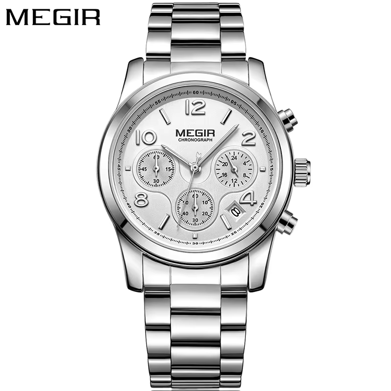 Hf9c6ef5b6d67428385c7f91bd31e3ff48 ساعت مچی زنانه MEGIR مدل 2057