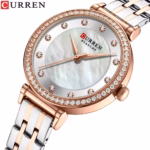 ساعت مچی زنانه curren مدل 9087